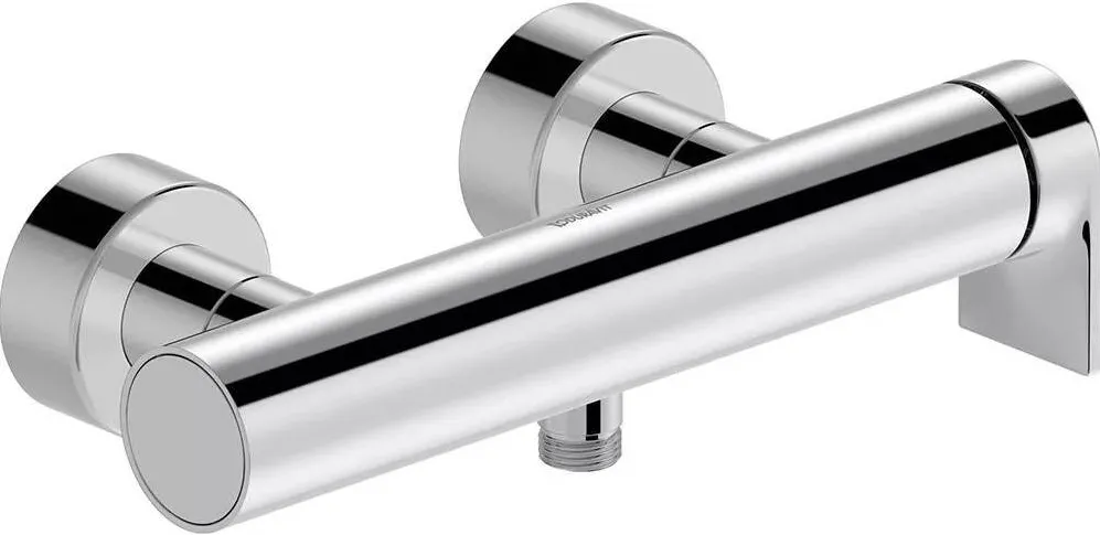 Duravit Baterie dus Tulum TU4230000010, aparenta, monocomanda, cartus ceramic, Crom lucios