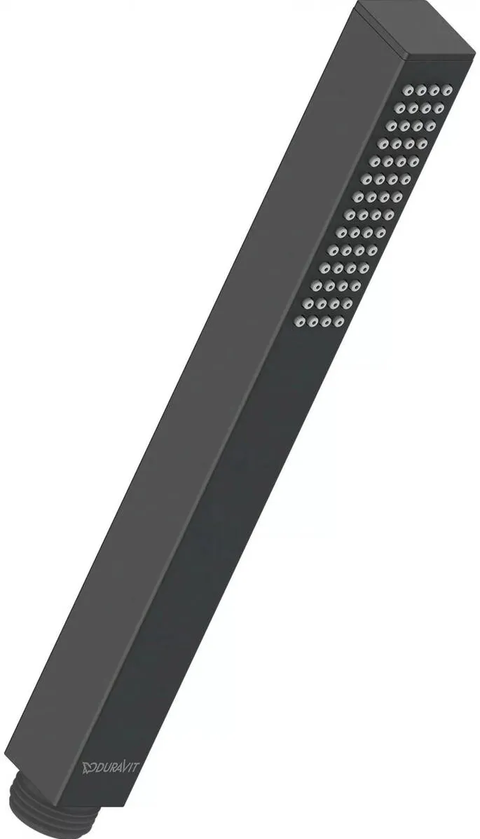 Duravit Para dus, universala, 1 functie, negru mat, 22 mm