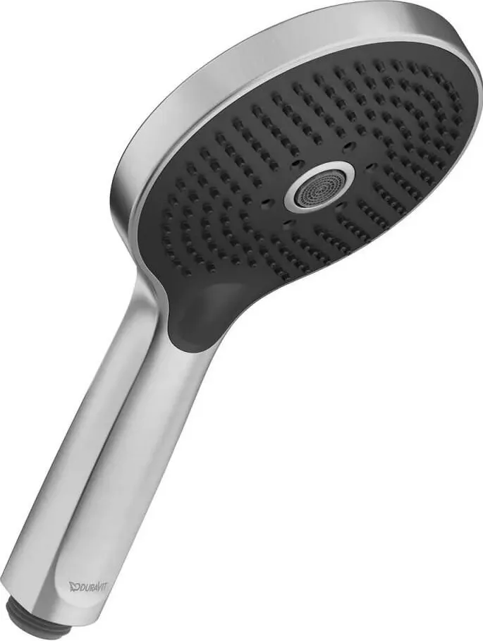 Duravit Para de dus, 120 mm, 3 functii, Otel satinat