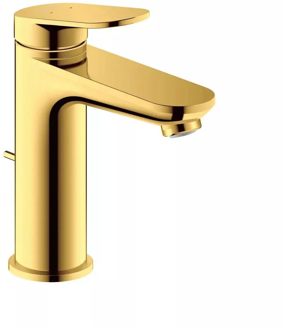 Duravit Baterie lavoar Wave, monocomanda, auriu lucios, 171 mm