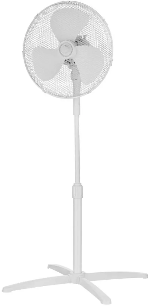 Midea Ventilator cu picior FS40-21M, 40 W, 3 viteze, 40 cm, Oscilatie Alb