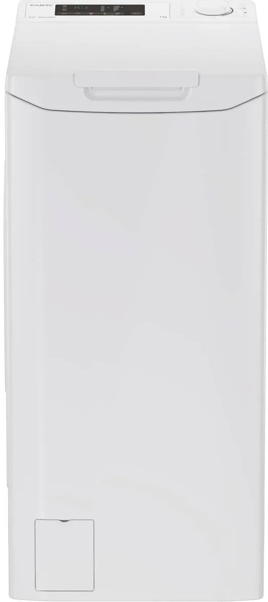 CANDY Masina de spalat rufe cu incarcare verticala Candy TCA273D2-S, 7 kg, 1200 RPM, Display 3D,Wifi,Mix Power Systems, Gentle touch opening, Clasa D, Alb