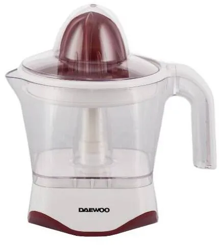 DAEWOO Storcator citrice DJ20, 40 W, 1 L, Capac de protectie, Parti demontabile Alb/Visiniu