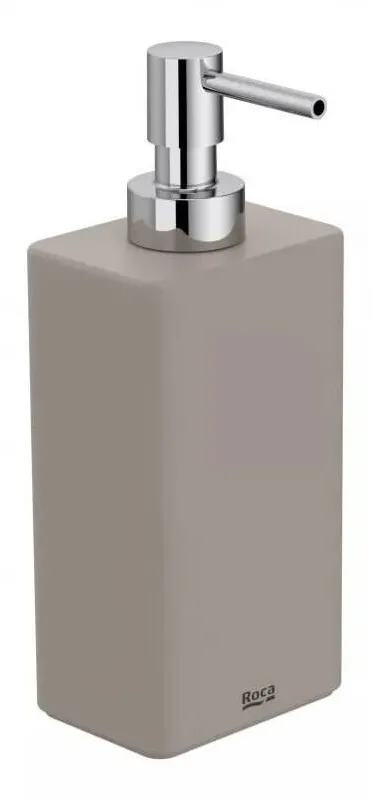 Roca Dozator baie Ona A817673C80, pe blat, 200 ml, plastic, Bej mat