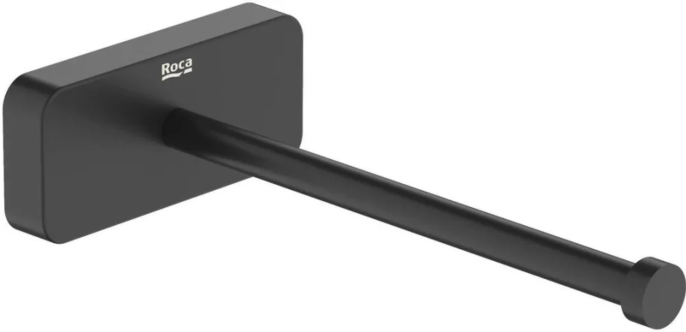 Roca Rezerva hartie igienica Sonata, pe perete, 1 rola, metal, mat, negru, A817733NB0