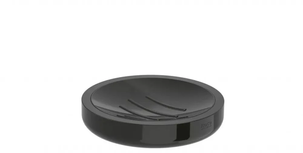 Roca Savoniera Tempo A817024CN0, pe blat, metal, lucios, Negru titan