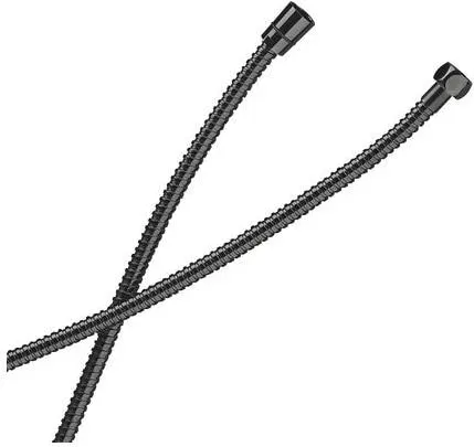 Roca Furtun de dus metalic antitorsiune 170 cm brushed titanium black