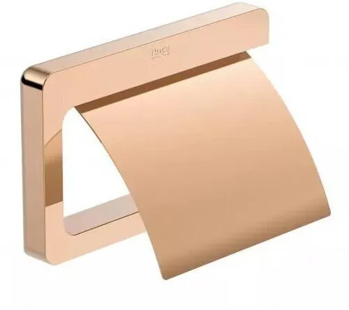 Roca Suport hartie igienica Tempo A817033RG0, montare pe perete, metal, lucios, Rose gold