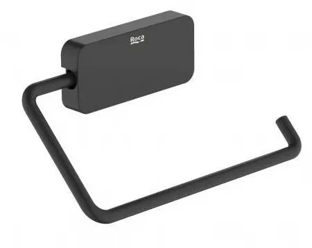 Roca Suport hartie igienica Sonata, metal, mat, Negru