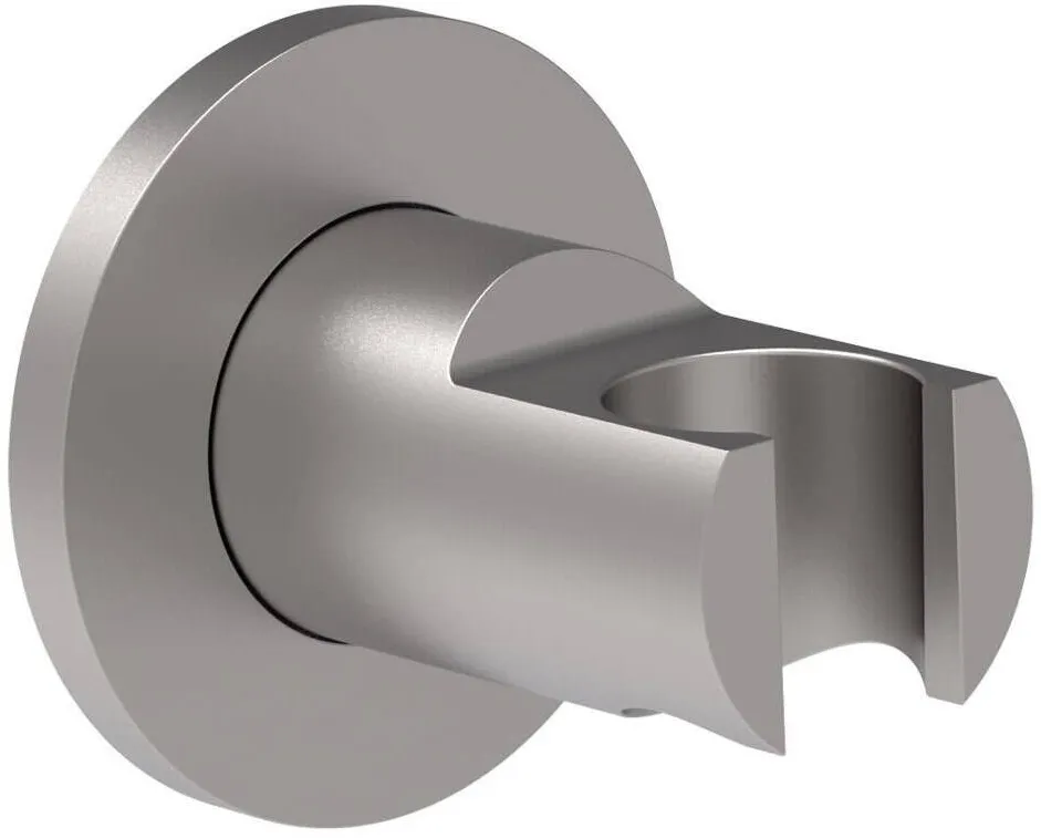 Roca Suport para dus Wall Round, aparent, universal, mat, otel satinat, A5B1350SM0