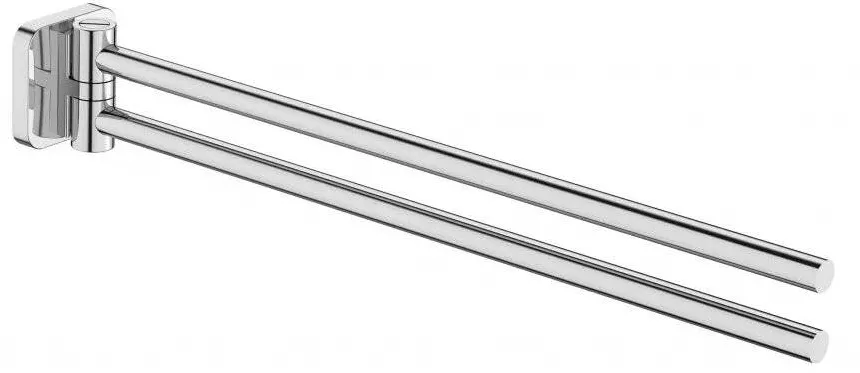 Roca Bara prosop Victoria A817885C00, montare pe perete, 373 mm, pivotanta, metal, Crom