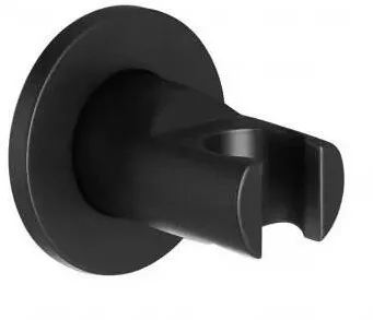 Roca Suport para dus Wall Round A5B1350NB0, aparent, universal, Negru mat