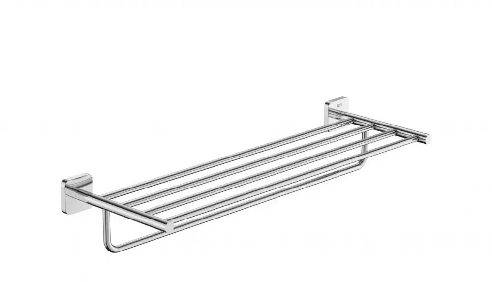 Roca Suport prosop baie Victoria A817887C00, montare pe perete, 608 x 199 mm, metal, Crom