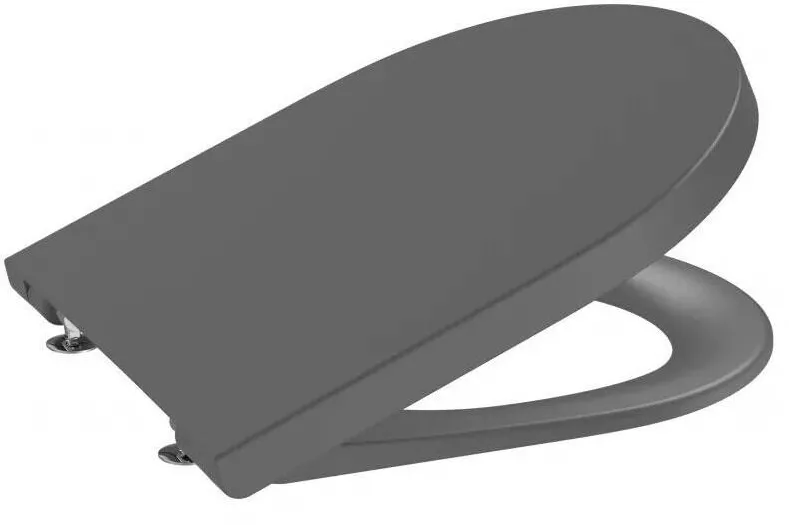 Roca Capac WC Inspira Round A80152C64B, compact, SoftClose, design Supralit, Antracit