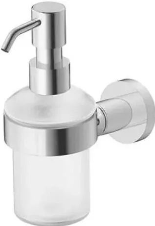 Duravit Dozator sapun baie D-Code 0099161000, montare pe perete, 200 ml, metal/sticla, Crom lucios