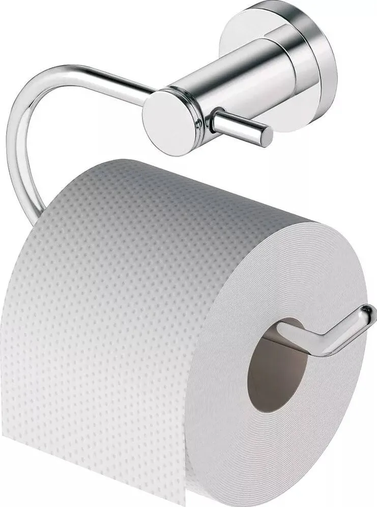 Duravit Suport hartie igienica D-Code 0099261000, montare pe perete, metal, Crom lucios