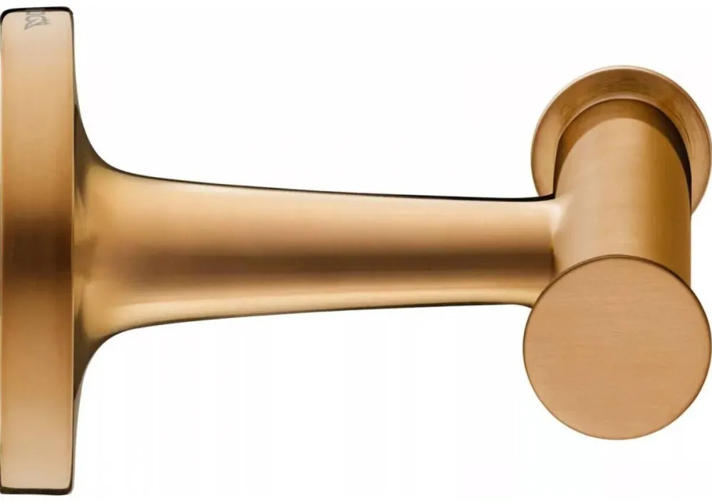 Duravit Agatatoare dubla Starck T 0099300400, montare pe perete, metal, Bronz mat