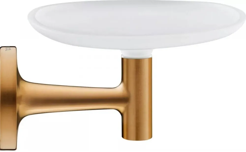 Duravit Savoniera Starck T 0099330400, montare pe perete, metal/sticla, Bronz mat