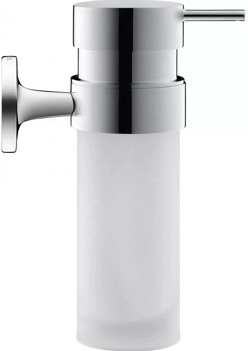 Duravit Dozator sapun Starck T 0099351000, montare pe perete, 200 ml, sticla/metal, Crom lucios