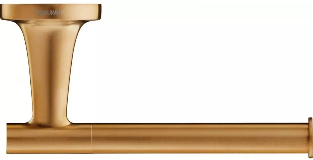 Duravit Suport hartie igienica Starck T 0099370400, montare pe perete, metal, Bronz mat