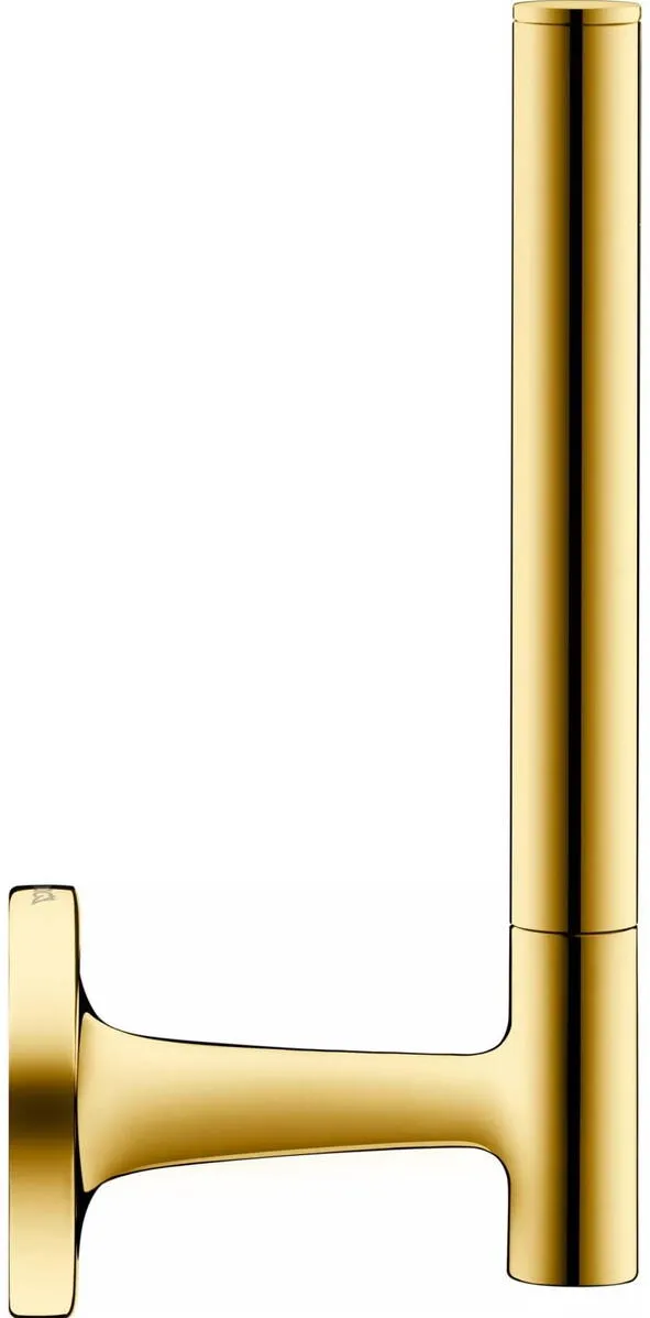 Duravit Rezerva hartie igienica Starck T 0099393400, montare pe perete, metal, Auriu lucios
