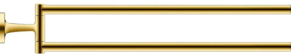 Duravit Bara prosop Starck T 0099413400, montare pe perete, pivotanta, 470 mm, metal, Auriu lucios