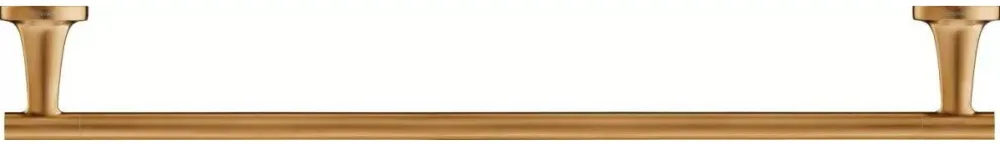 Duravit Bara prosop Starck T 0099420400, montare pe perete, 600 mm, metal, Bronz mat