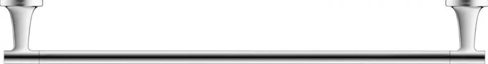 Duravit Bara prosop 0099421000, Towel holder 600 mm Starck T chrome, montare pe perete, 610mm, crom