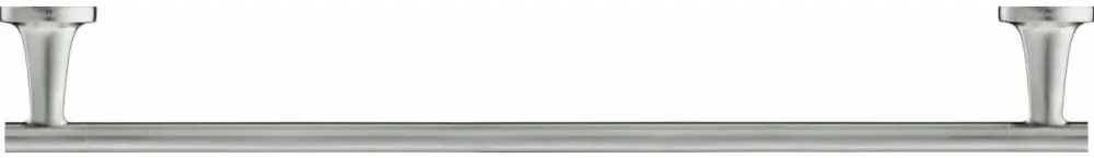 Duravit Bara prosop Starck T 0099427000, montare pe perete, 600 mm, metal, Otel satinat