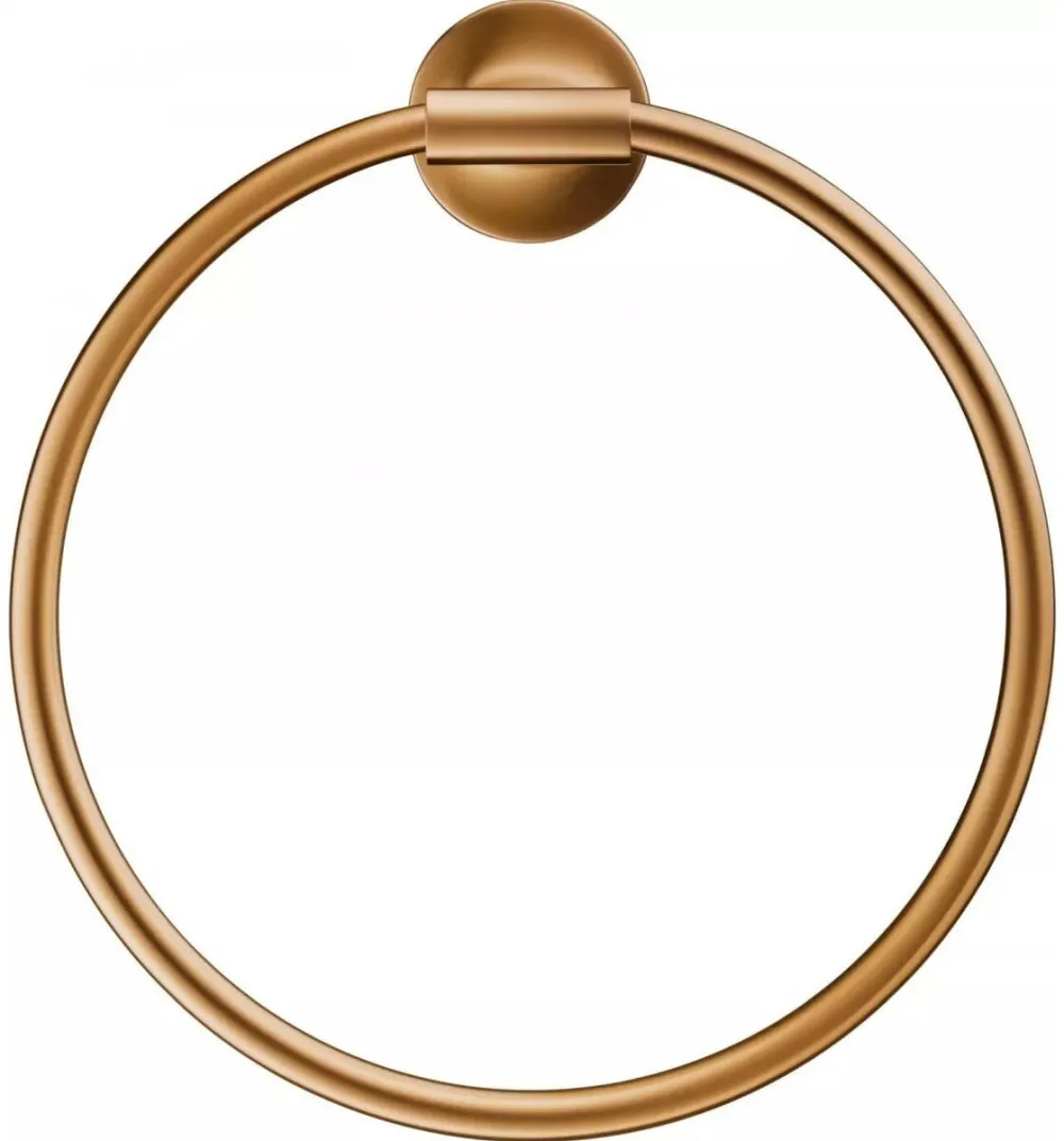 Duravit Inel prosop Stack T 0099470400, pe perete, 210 mm, metal, Bronz mat
