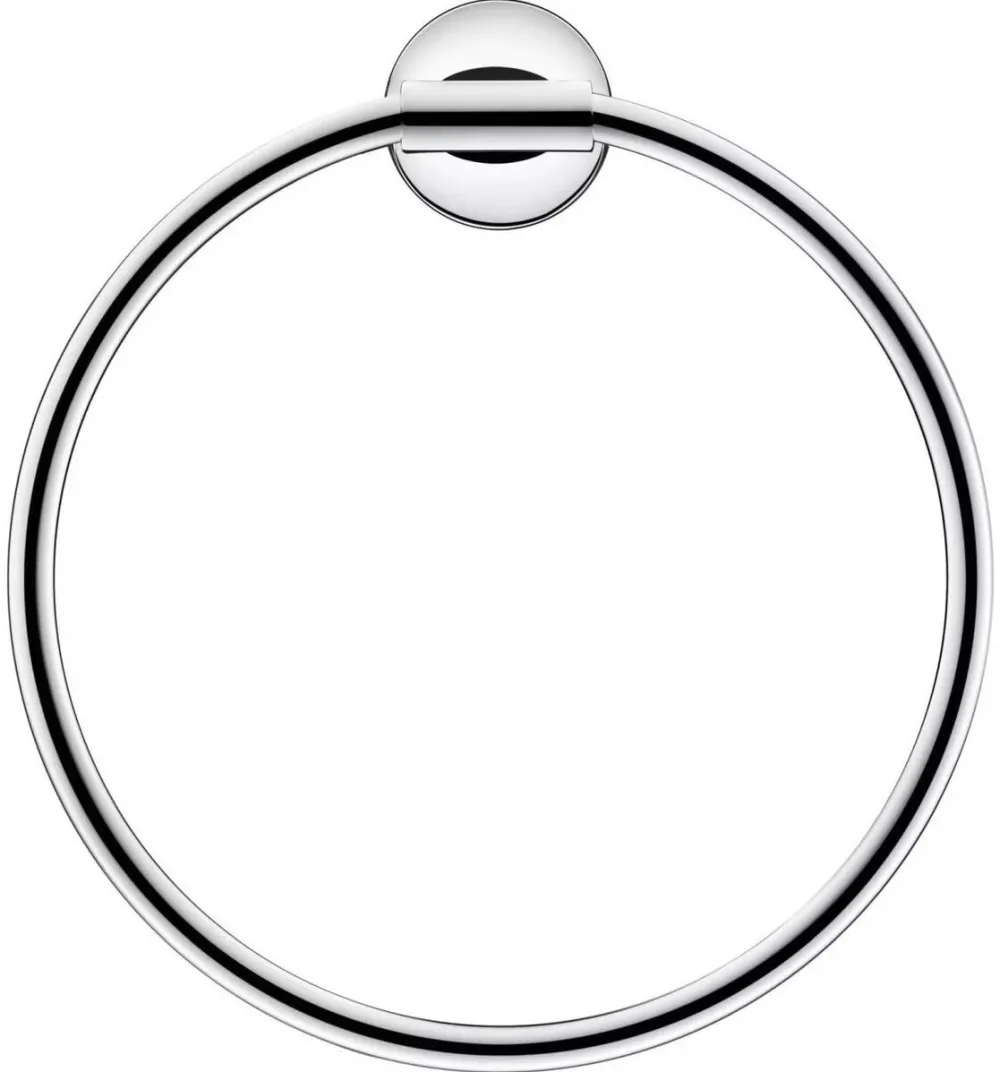 Duravit Inel prosop Starck T 0099471000, montare pe perete, 210 mm, Crom lucios