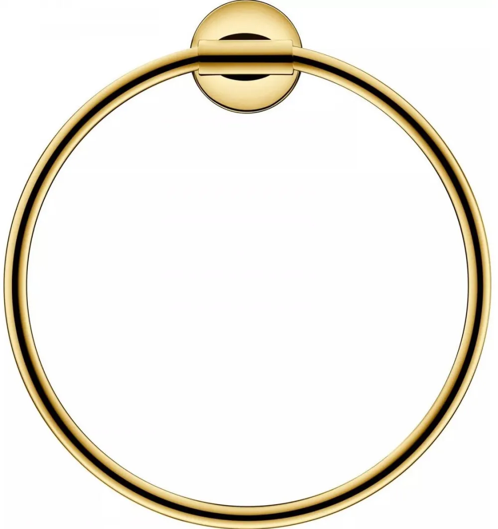 Duravit Inel prosop Starck T 0099473400, montare pe perete, 210 mm, Auriu lucios