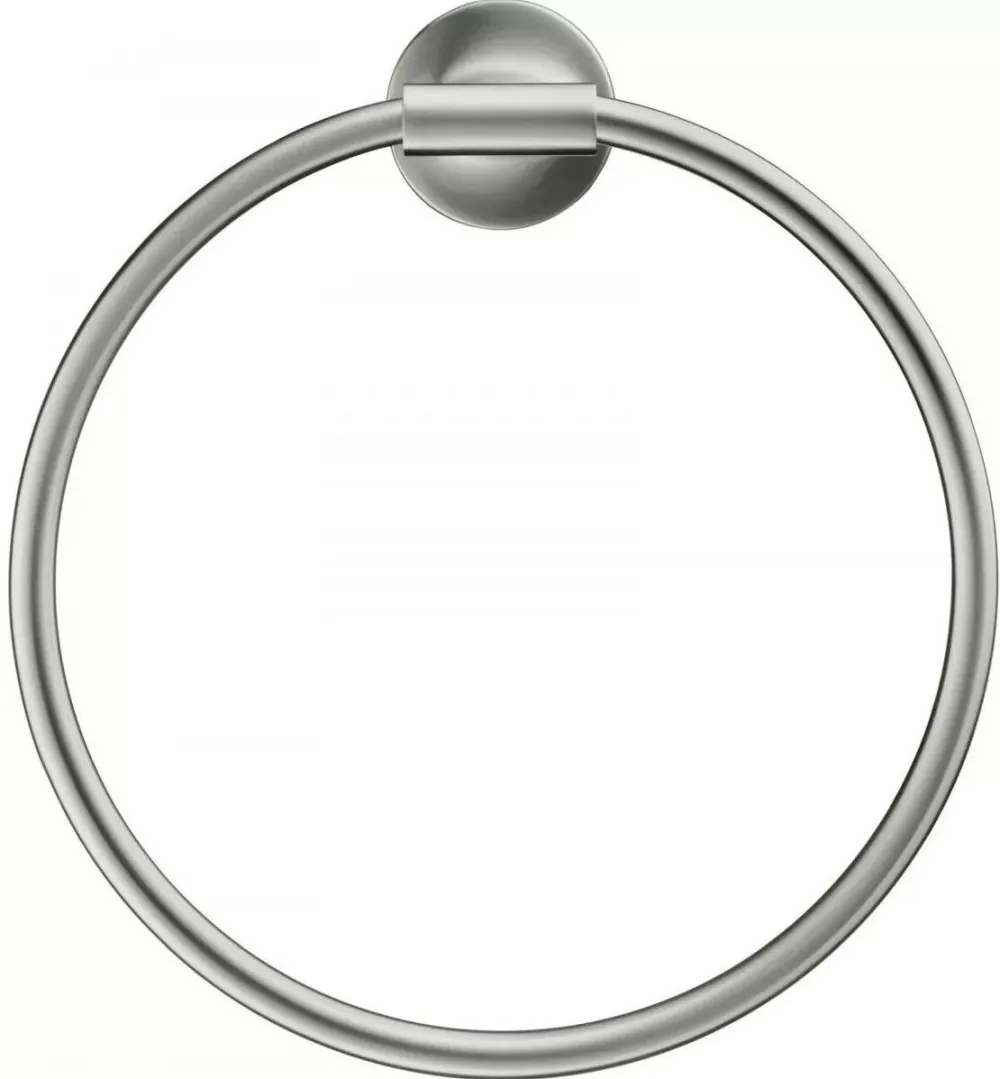 Duravit Inel prosop Stack T 0099477000, montare pe perete, 210 mm, metal, Otel satinat