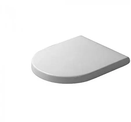 Duravit Capac de toaleta Starck 3, alb fara coborare, balama EDST 0063810000