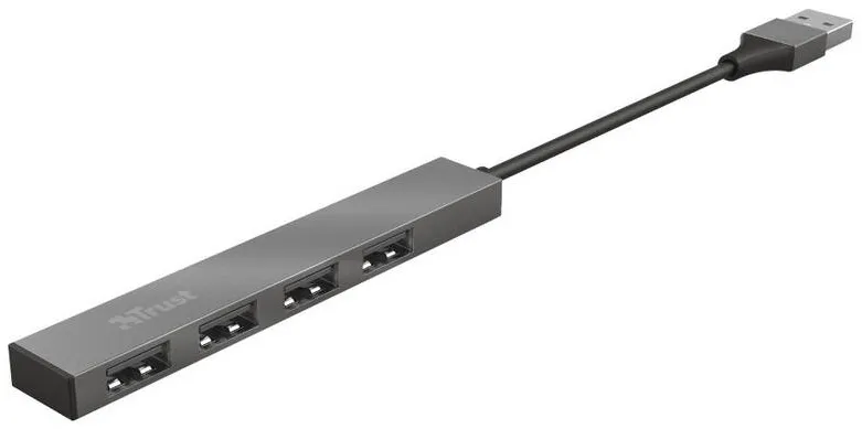 Hub USB TRUST Halyx Aluminium USB 2.0