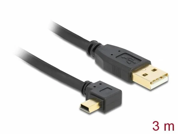 DELOCK 82683, USB cable - USB to mini-USB Type B - 3 m