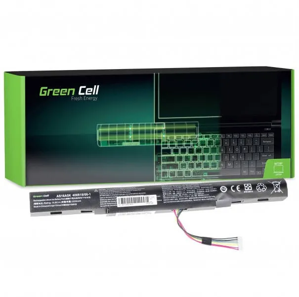 Acumulator Laptop Green Cell AS16A5K pentru laptop pentru Acer Aspire E 15, E 17