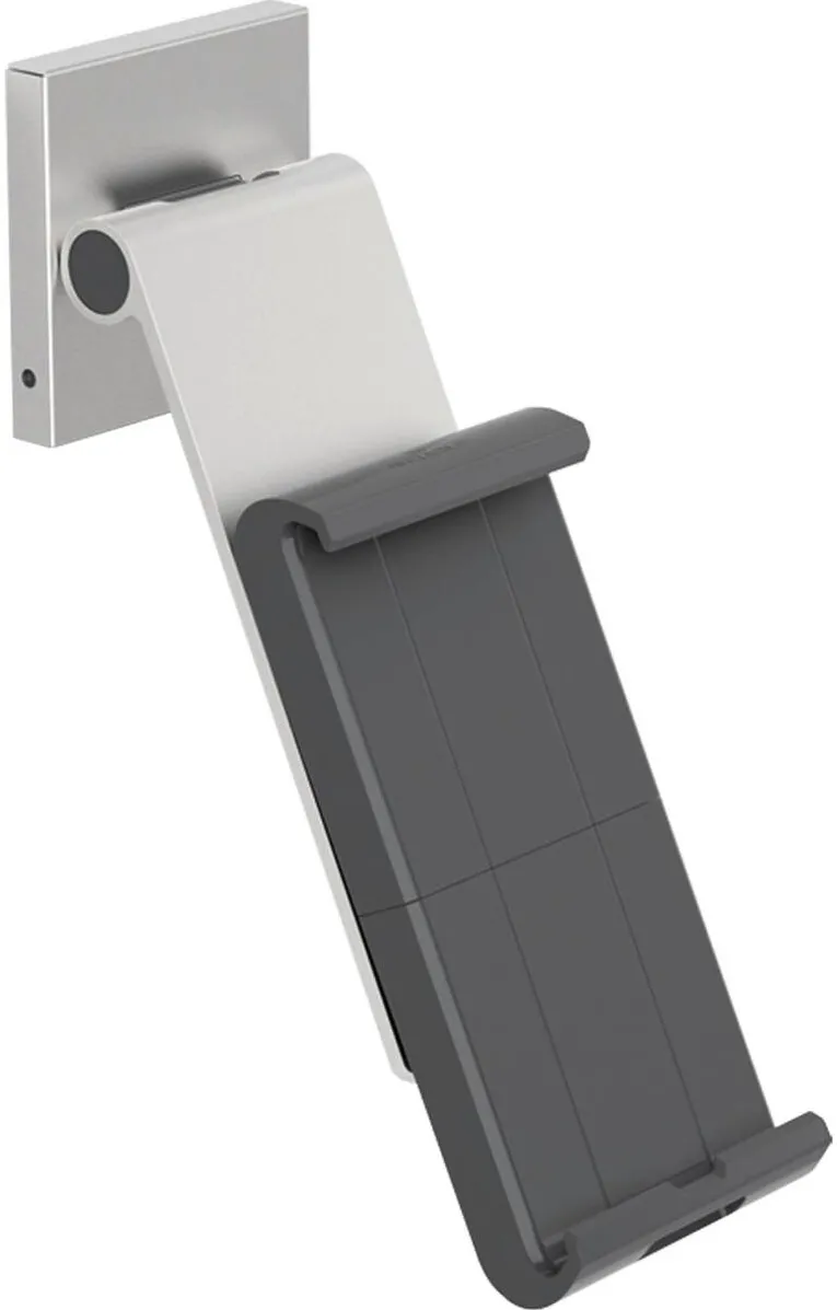 Durable Husa/Stand Tableta WALL PRO metallic silver 8935-23