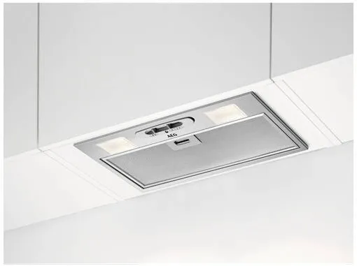 AEG Hota incorporabila integrata DGB3523S, Putere de absorbtie 330 m3/h, 1 motor, 52 cm, Gri