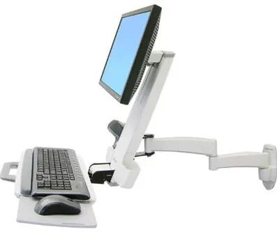 Suport TV / Monitor Ergotron 45-230-216 200 SERIES COMBO ARM (WHITE)/LCD TO 24IN MAX 8.2KG