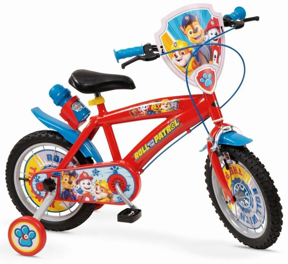 Bicicleta Copii TOIMSA 14" Paw Patrol Red 1478 Boy NEW