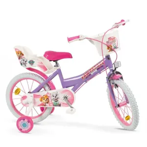 TOIMSA Children's Bike 16" Paw Patrol Purple 1680 Girl TOIMSA