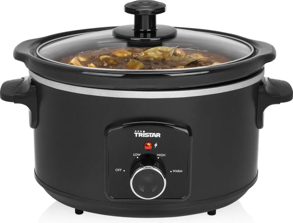 TRISTAR VS-3915 Slowcooker, Black