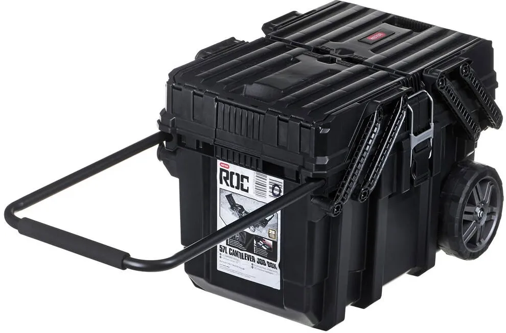 KETER Toolbox CANTILEVER Job Box (17203037/238270) on wheels Black