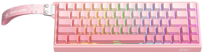 Tastatura Onikuma ONIKUMA G69 keyboard wired (pink)