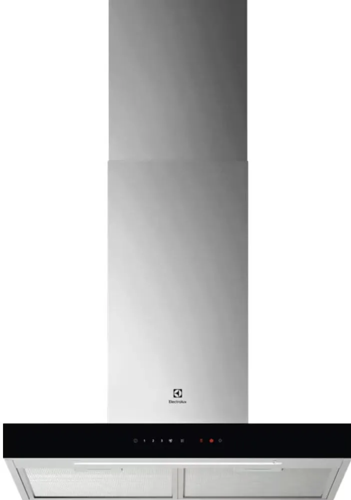 ELECTROLUX Hota incorporabila decorativa Electrolux LFT826X, Control electronic, Putere de absorbtie 730 mc/h, Conectivitate plita, Functie Breeze, Iluminare LED, 60 cm, Inox