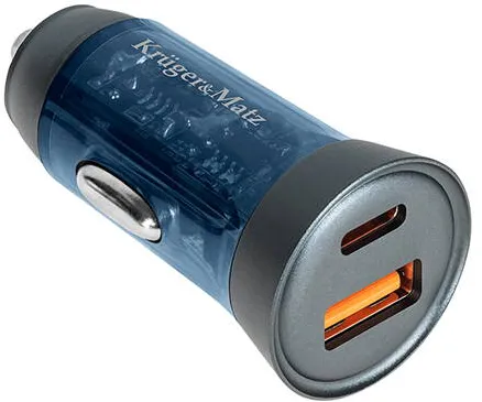 Kruger&Matz INCARCATOR AUTO USB / TYPE C QC PD 45W KRUGER&MATZ