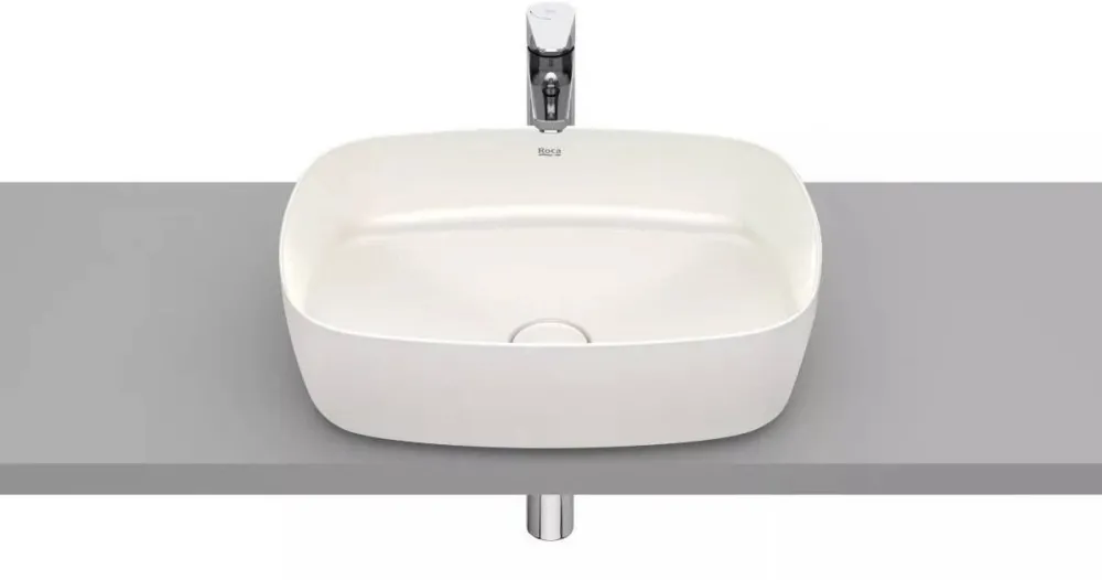 Roca Lavoar Inspira A327500650, montare pe blat, 50 x 37 cm, FineCeramic, Bej