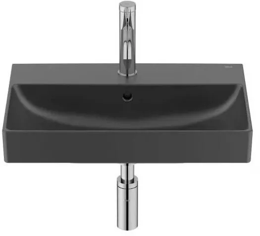 Roca Lavoar Ona A327683080, montare pe perete, 55 x 36 cm, FineCeramic, mat, Negru