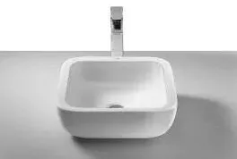 Roca Lavoar Khroma A327654000, montare pe blat, 40 x 40 cm, Alb